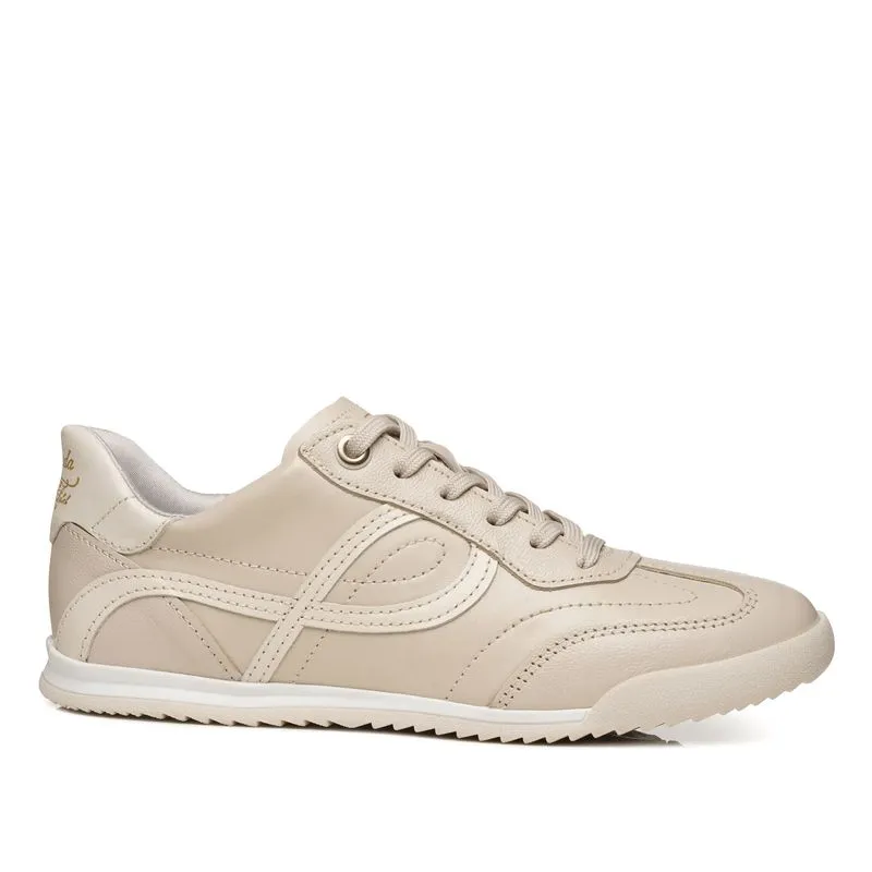 Tênis Pegada Feminino em Couro Off White 212804-13 35