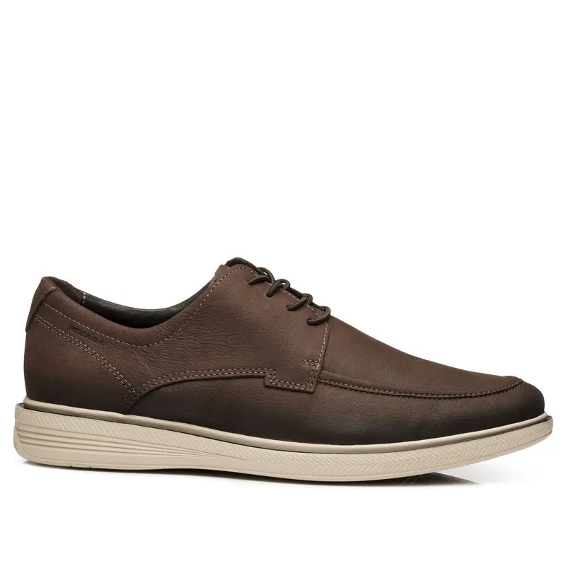 Sapato Casual Pegada Masculino em Couro Chocolate 126116-04 39
