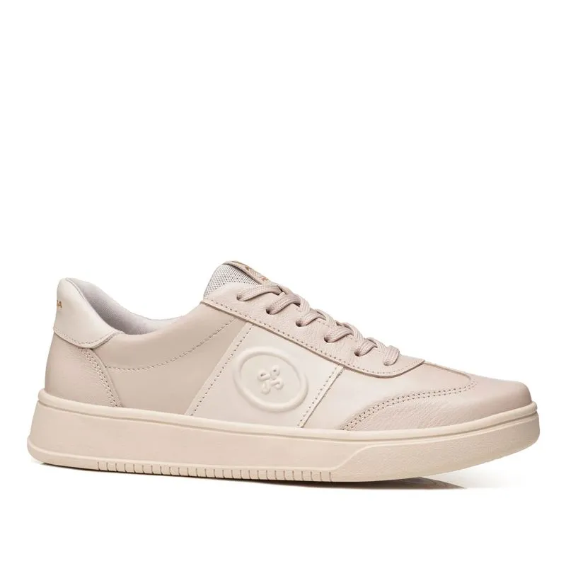Tênis Pegada Feminino em Couro Off White 210902-03 Tênis Casual Pegada Feminino em Couro Off White 210902-03 35