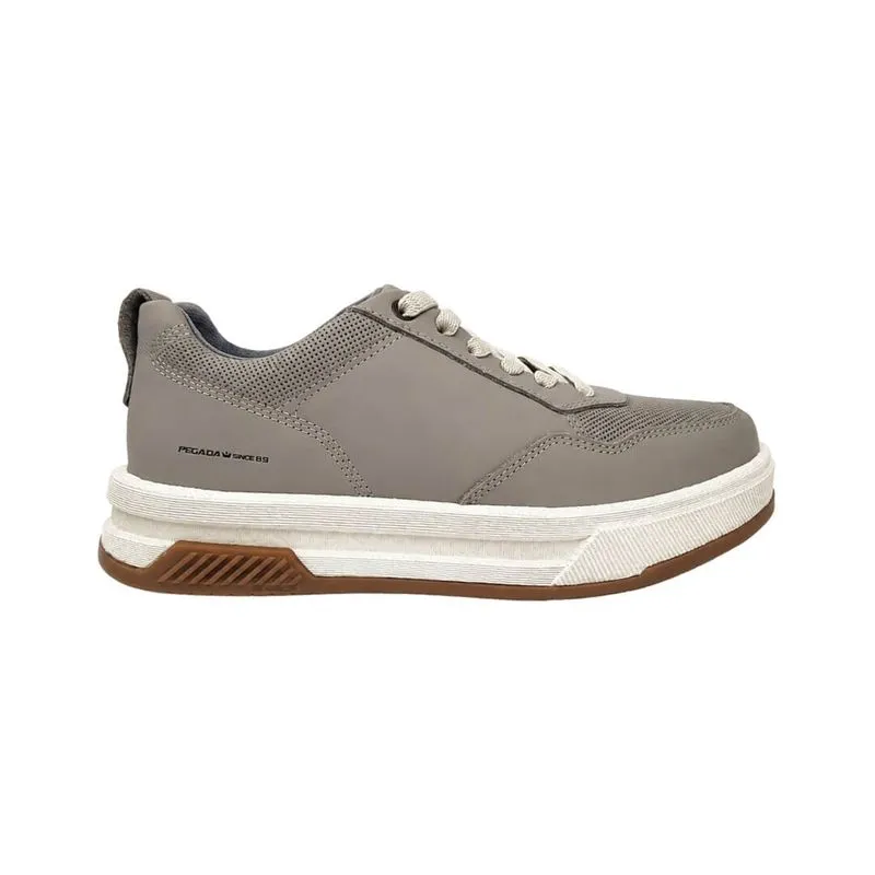 Tênis Masculino Pegada 112702-02 Napa Soft 41 / Cinza