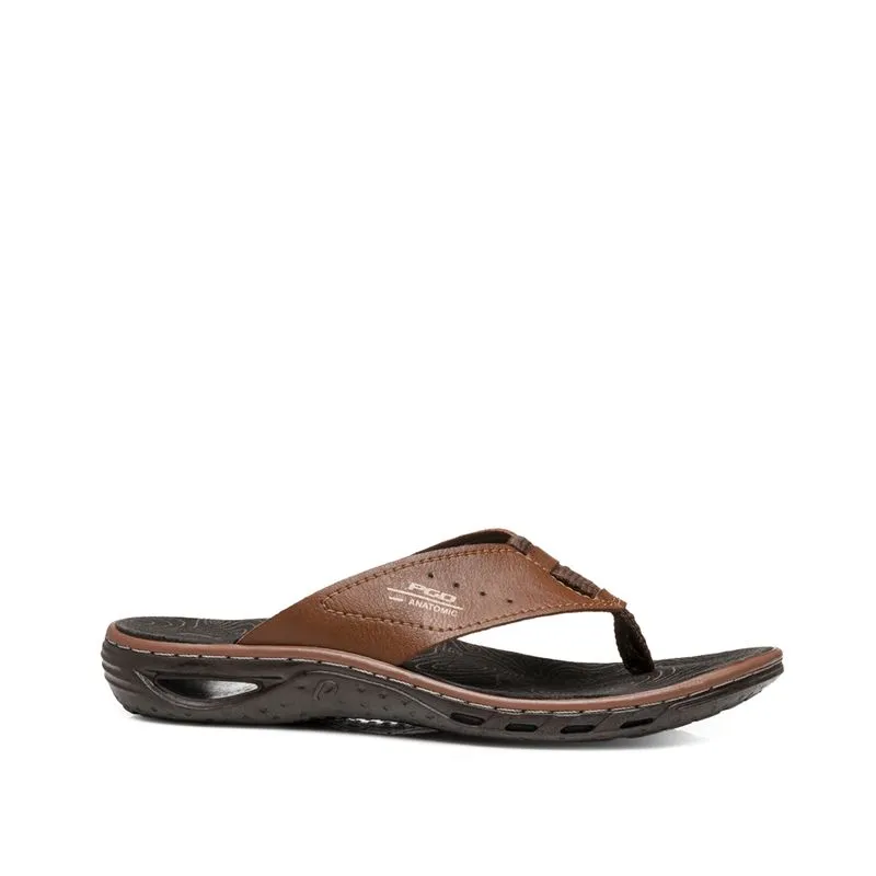 Chinelo Pegada Infantil em Microfibra Pinhão 373231-05 35