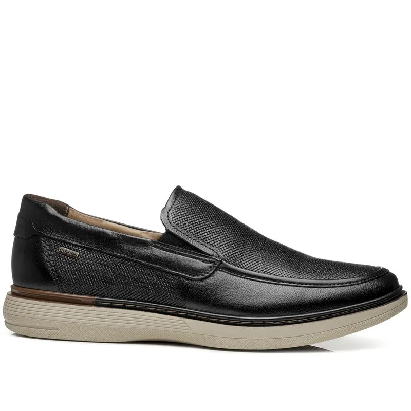 Sapato Casual Pegada Masculino em Couro Preto 127602-01 37