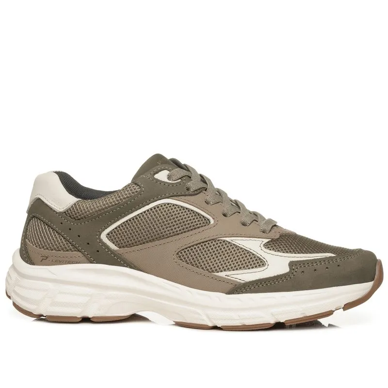 Tênis Casual Pegada Masculino em Tecido Areia 114102-03 39