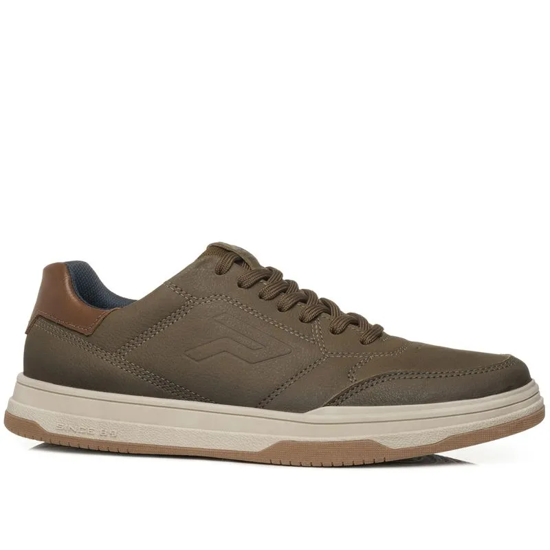 Tênis Casual Pegada Masculino em Couro Ferrero 115102-06 39