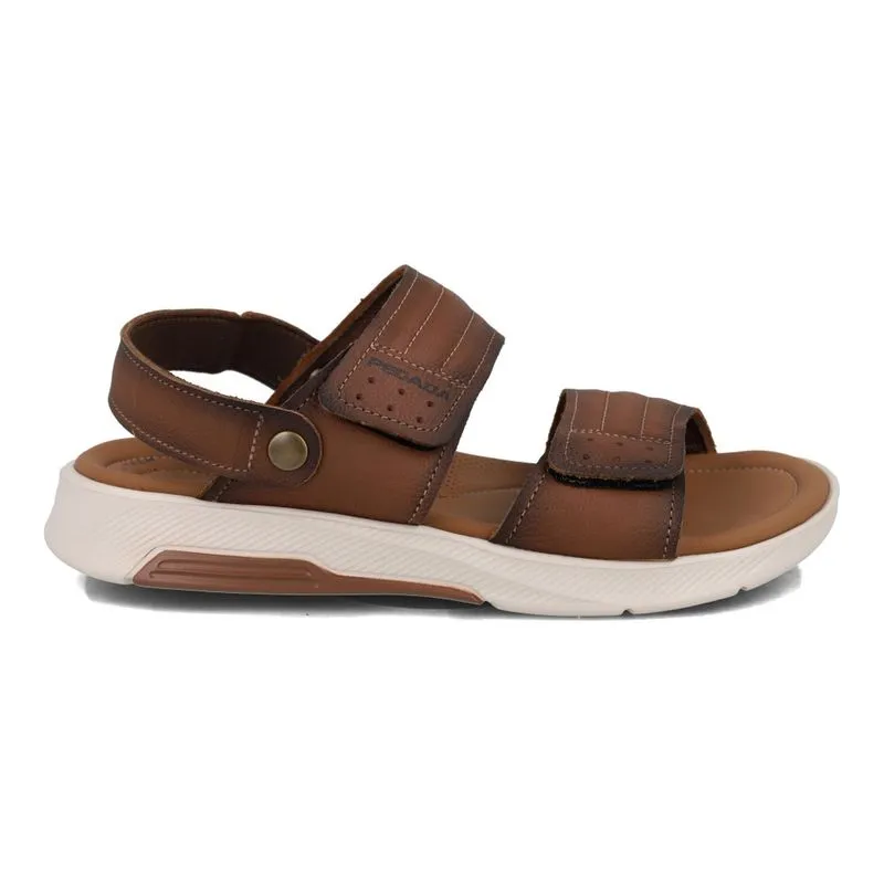 Sandália Pegada Levitech Masculina Caqui 40