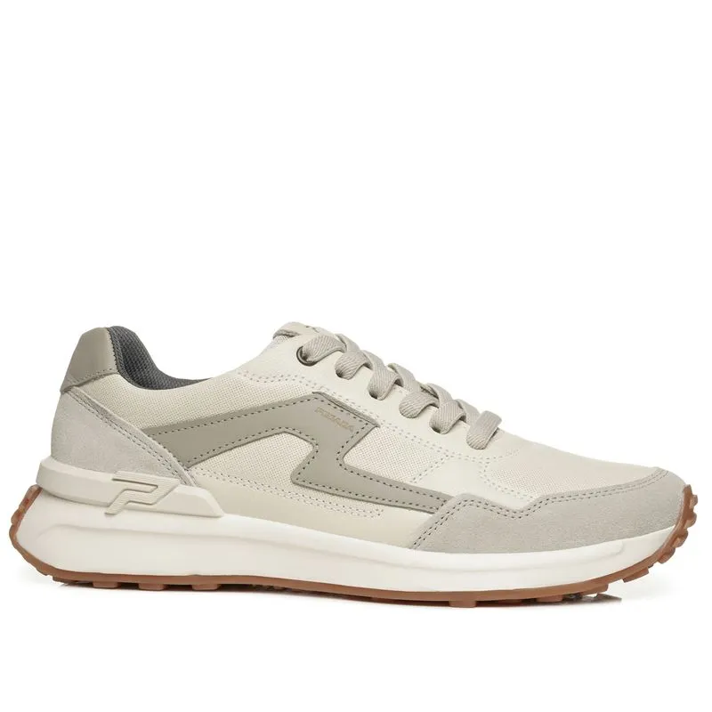 Tênis Casual Pegada Masculino em Couro Milk 110761-02 40