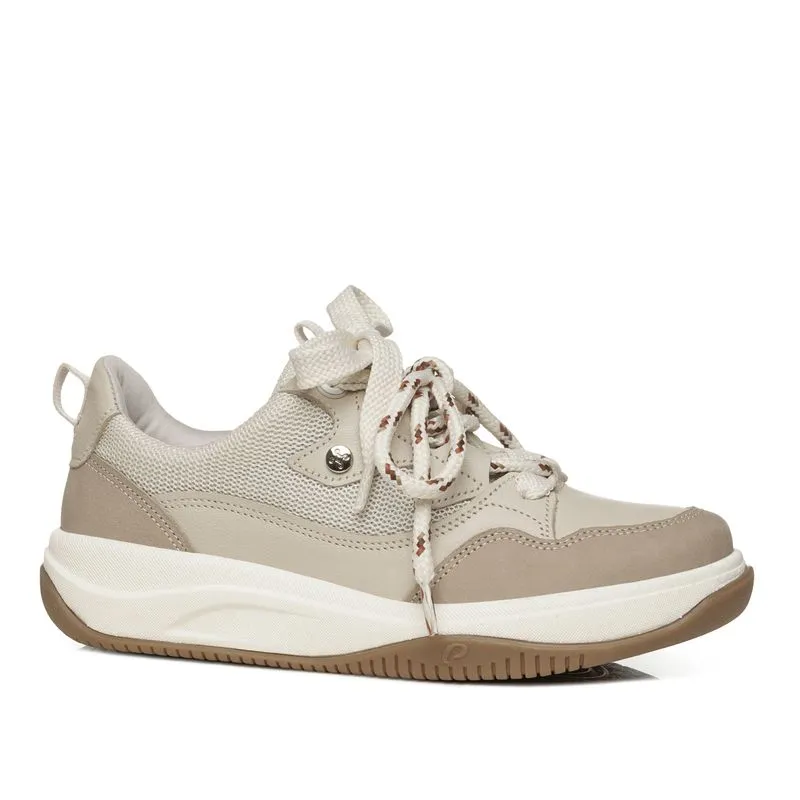 Tênis Pegada Feminino em Couro Off White 213202-06 36