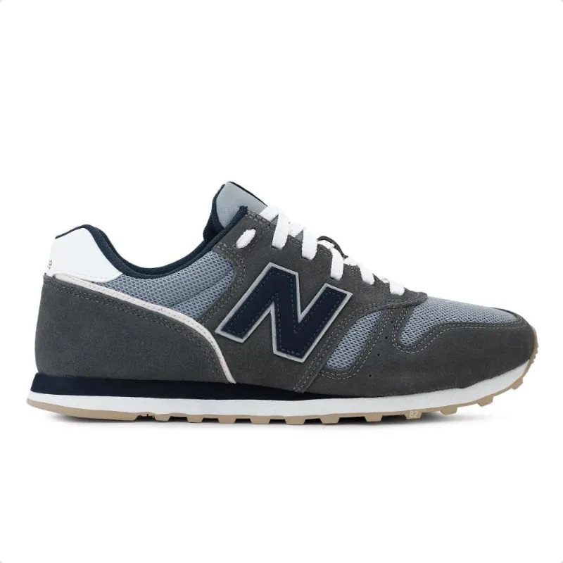 Tênis New Balance 373v2 Masculino 39 / Cinza / Marinho