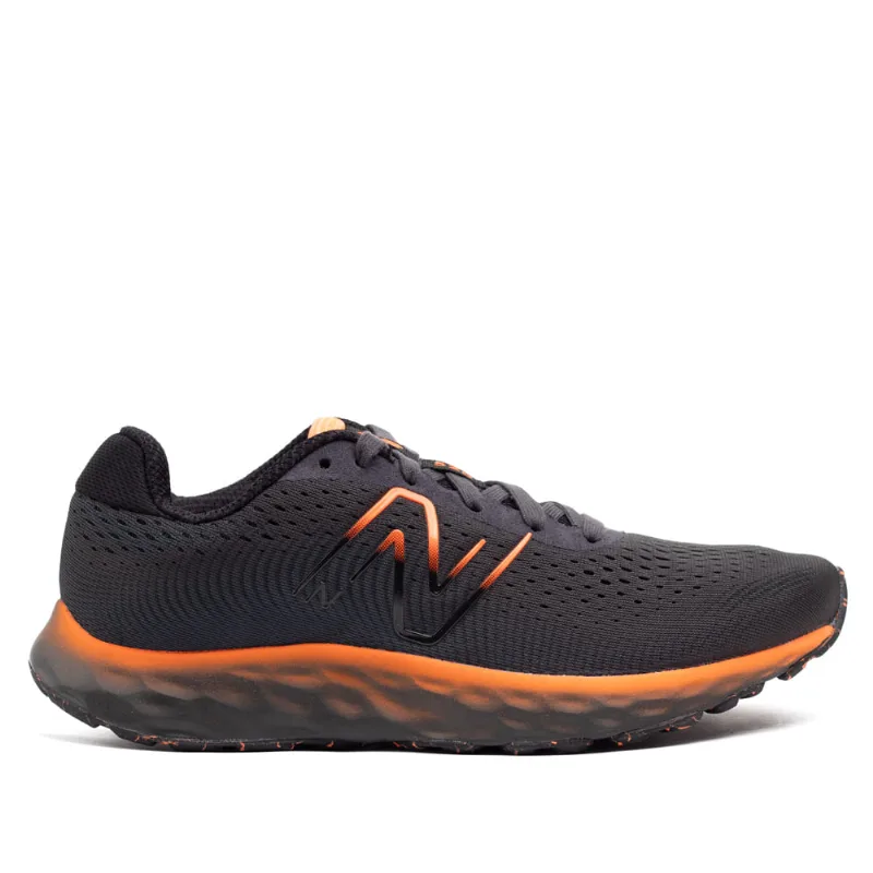 Tênis Masculino New Balance 520 V8 Cinza Escuro/laranja - 38