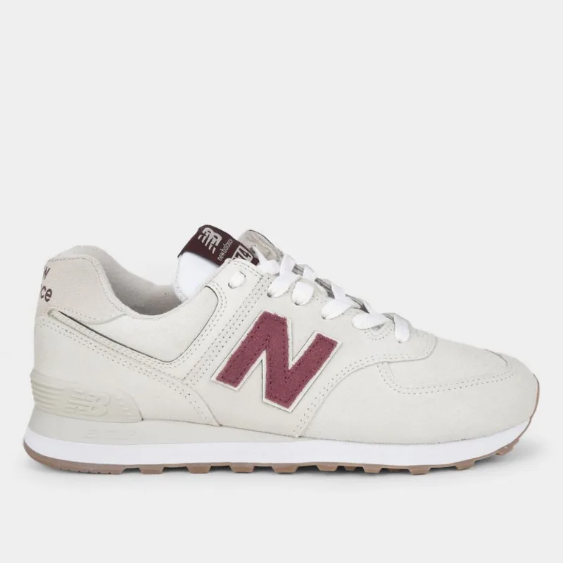Tênis New Balance 574 V2 - Unissex - Bege+Vinho
