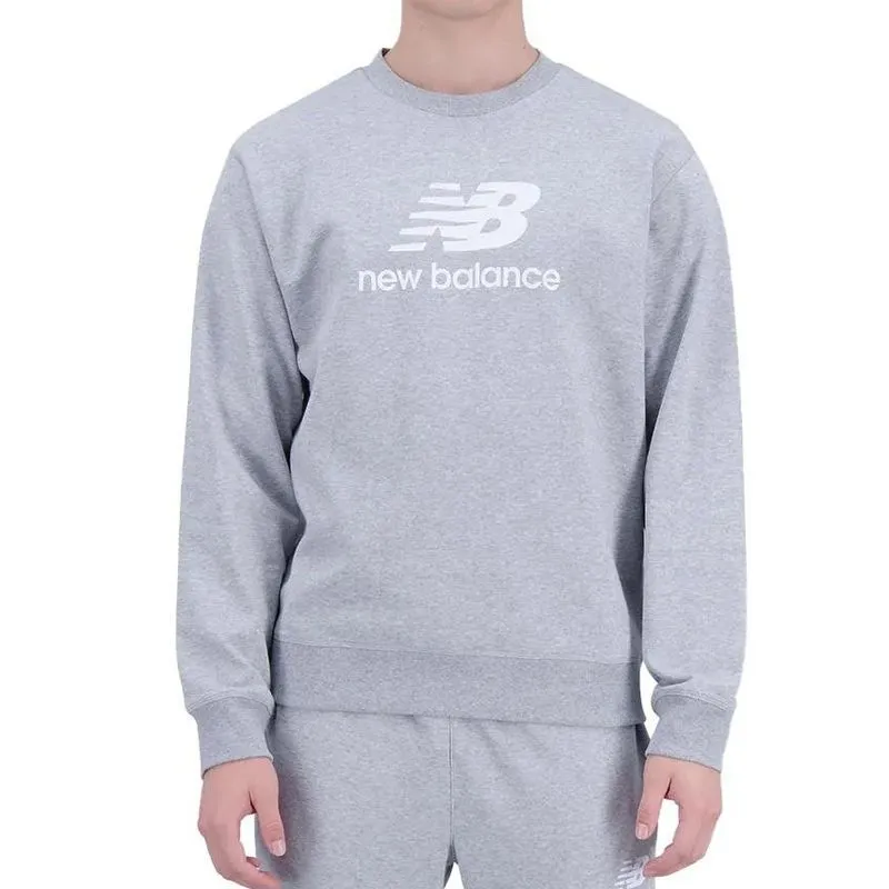 Casaco Moleton New Balance Essentials Basic Masculino Cinza GG