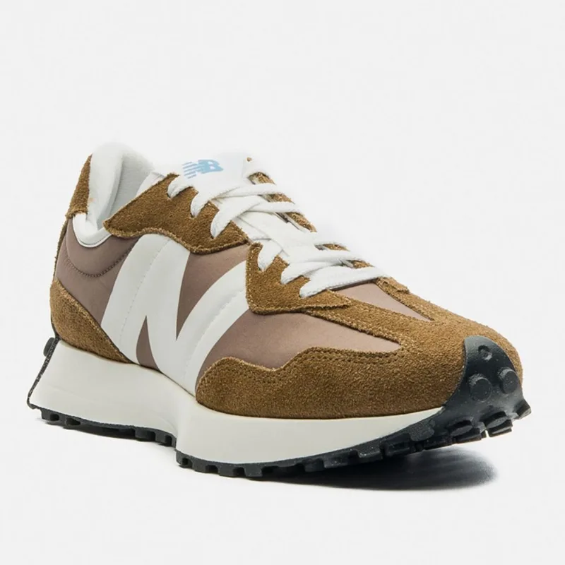 Tênis New Balance 327 V1 - Unissex - Marrom+Branco