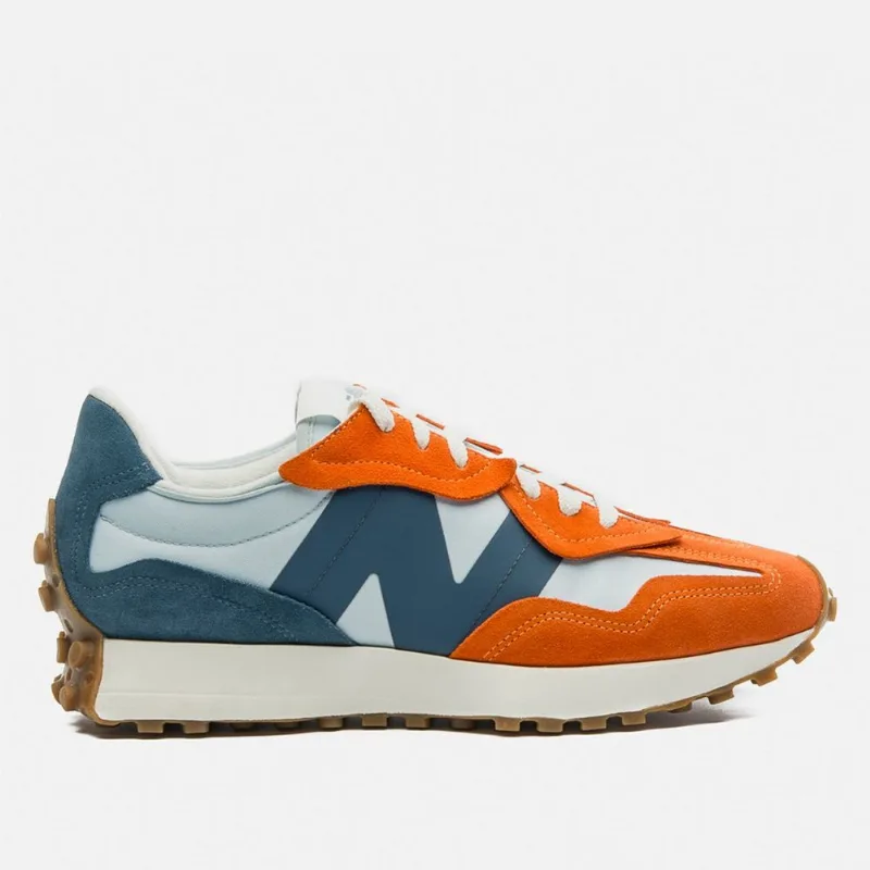 Tênis New Balance 327 V1 - Unissex - Marinho+Laranja