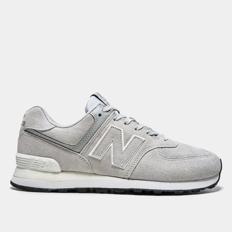 Tênis New Balance 574 V2 - Unissex - Cinza+Branco