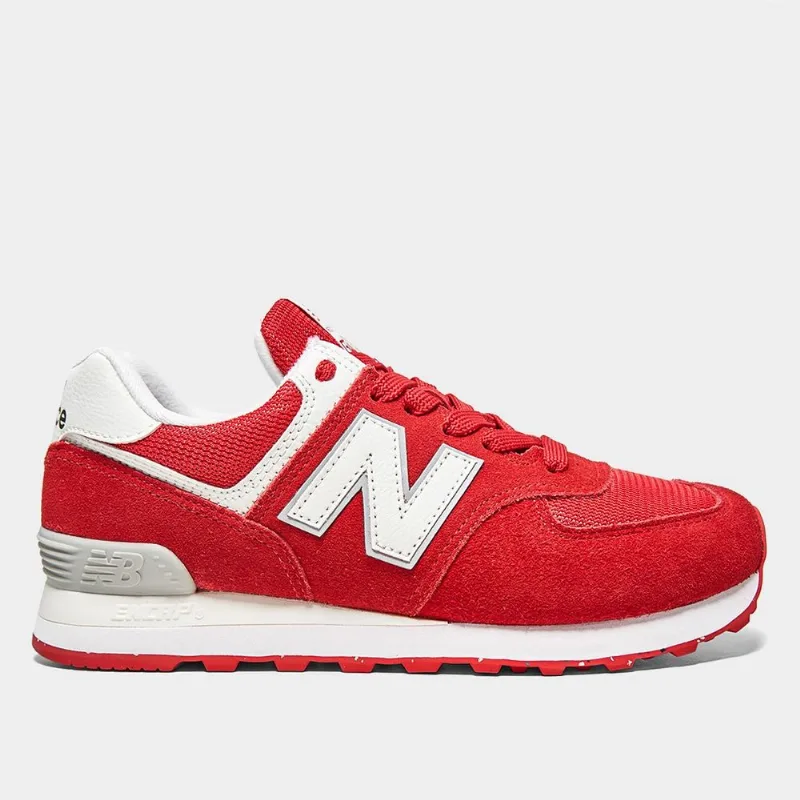 Tênis New Balance 574 V2 - Unissex - Vermelho