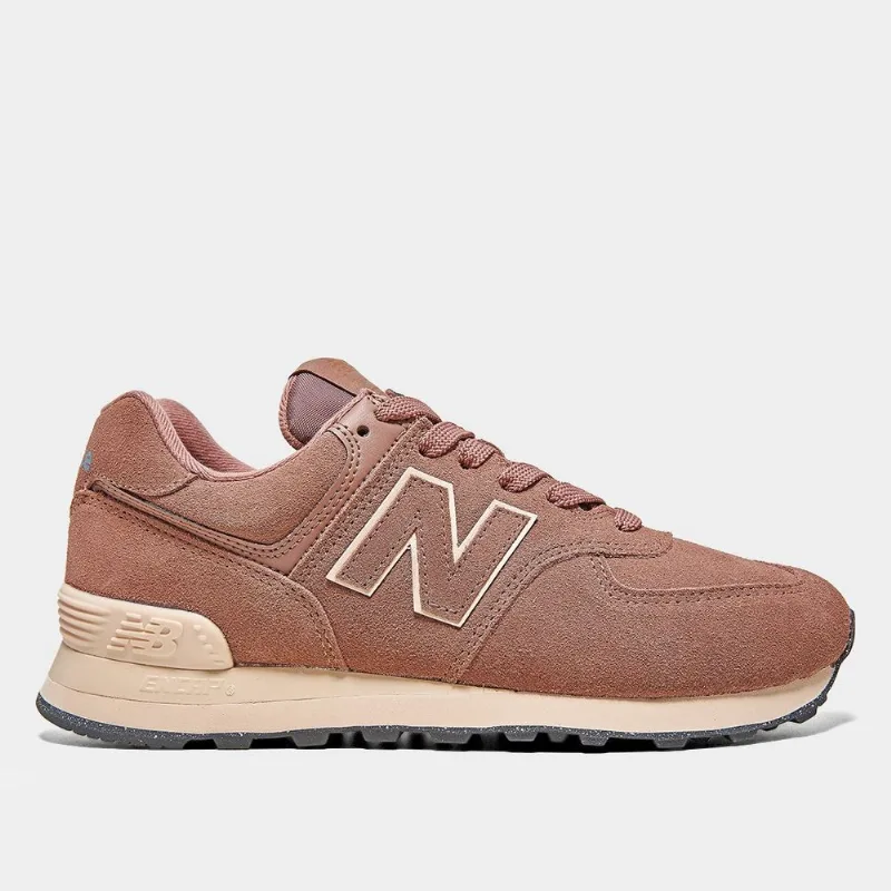Tênis New Balance 574 V2 - Unissex - Marrom