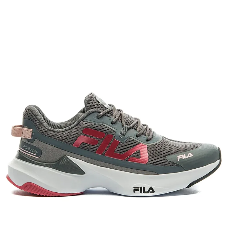 Tênis Feminino Fila Recovery Grafite/Rosa - 39