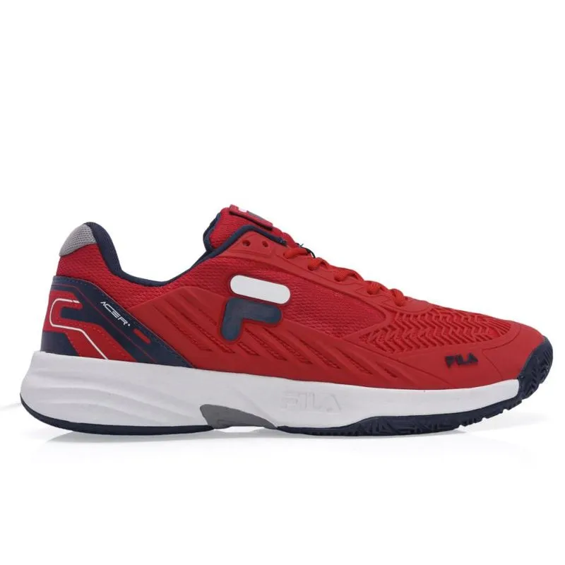 Tênis Fila Acer Vermelho e Marinho