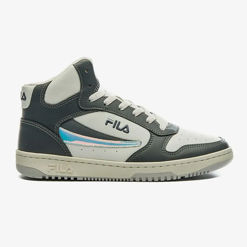 ZAPATILLA FILA FX-33 HIGH MUJER - BLANCO/GRAFITO/PLATA - 37