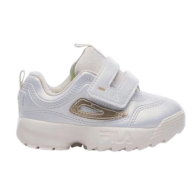 Tênis Fila Disruptor VLC Baby Infantil 20 / Bege