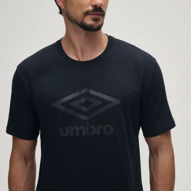 Camiseta Casual Masculino Umbro Essential Comfy P / Preto