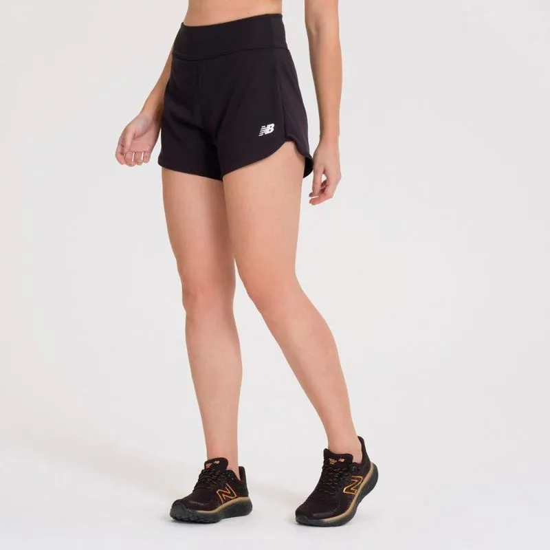 Shorts new balance active feminino