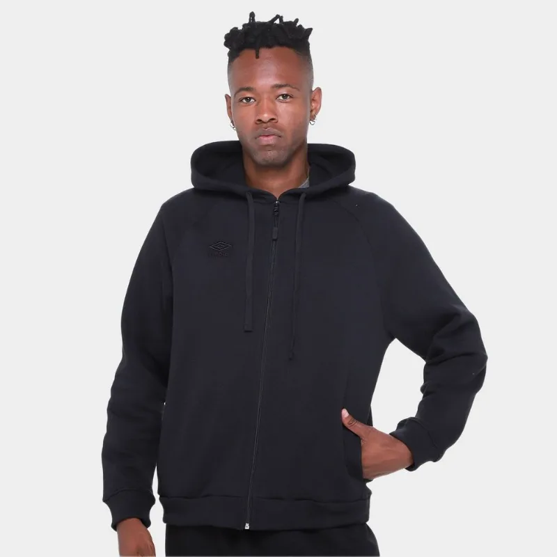 Jaqueta Umbro Essential Comfy - Unissex - Preto