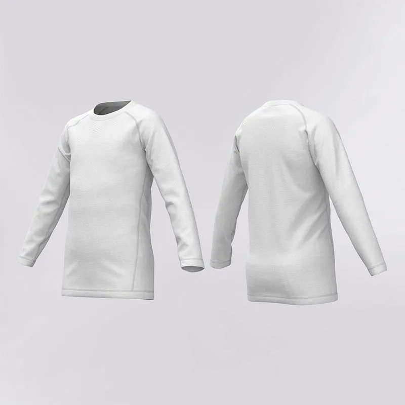 CAMISETA JUVENIL UMBRO TERMICA LIGHT - BLANCO - 14