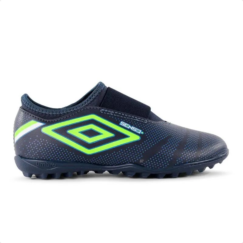 Chuteira Society Umbro Sense Kids 32 / marinho