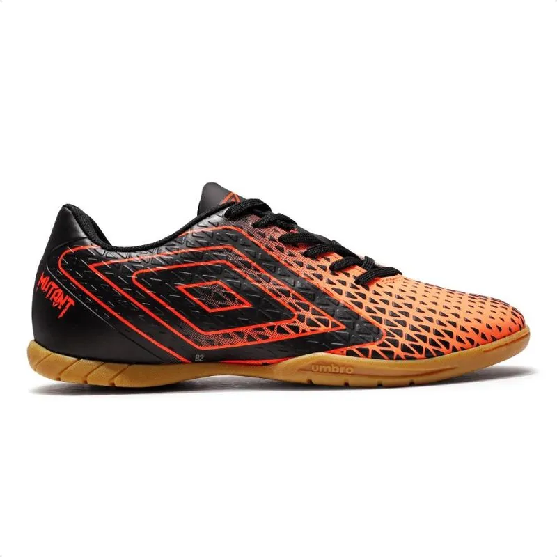 Chuteira Futsal Umbro Mutant Masculino 41 / laranja