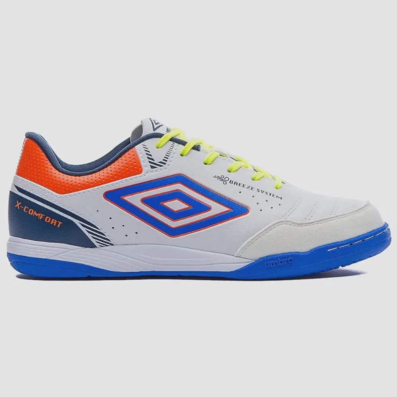 Tênis Futsal Umbro X-Comfort Unissex Branco