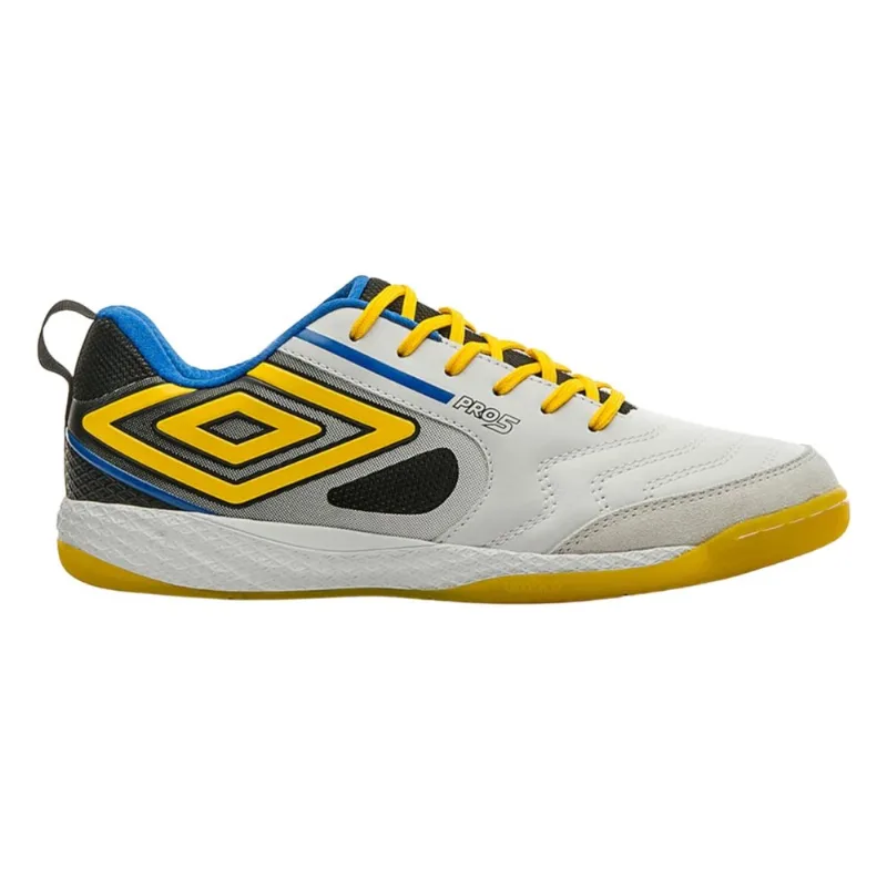 Chuteira Futsal Umbro Pro 5 Bump Futebol Indoor 42 / Branco