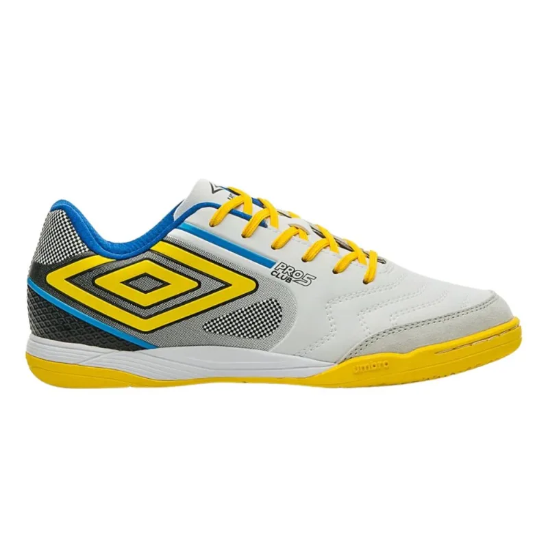 Chuteira Futsal Umbro Pro 5 Bump Club U01FB042261 38 / Branco