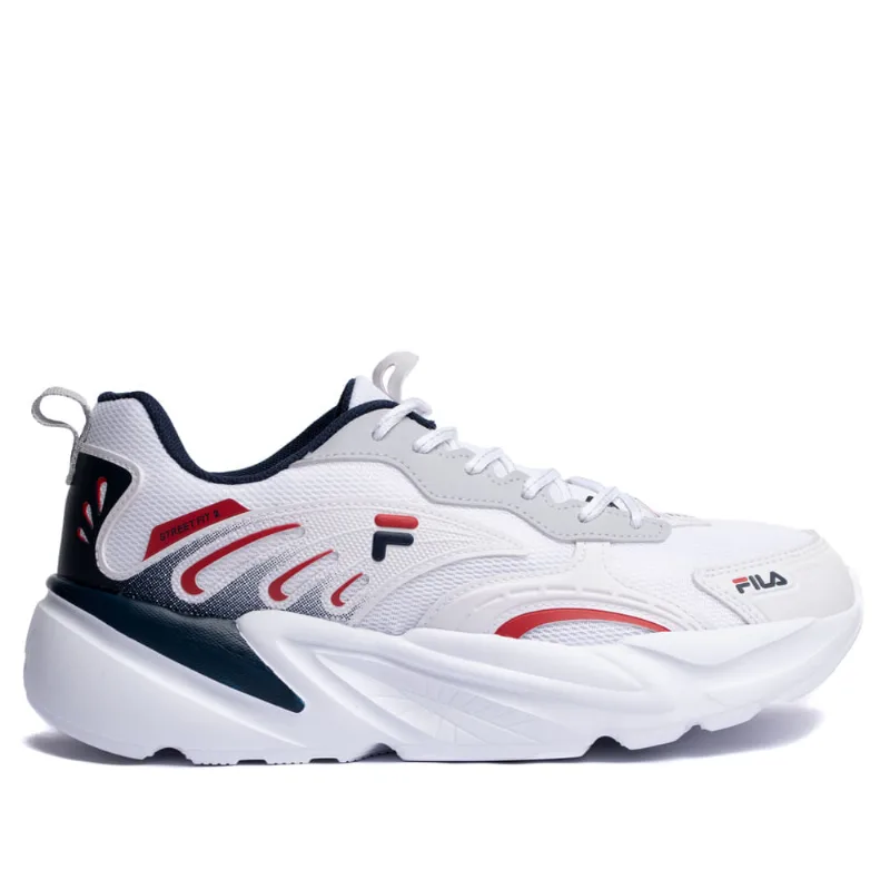 Tênis Masculino Fila Street Fit 2 Branco/marinho - 40