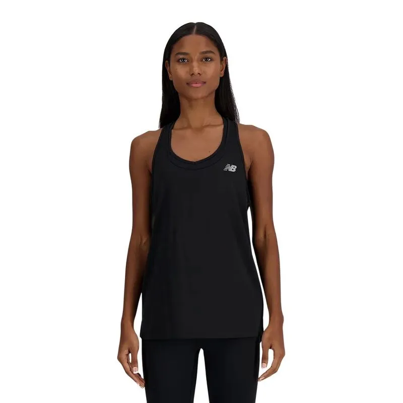 Regata New Balance Sport Essentials Feminina WT41220B-BK M / PRETO-BRANCO