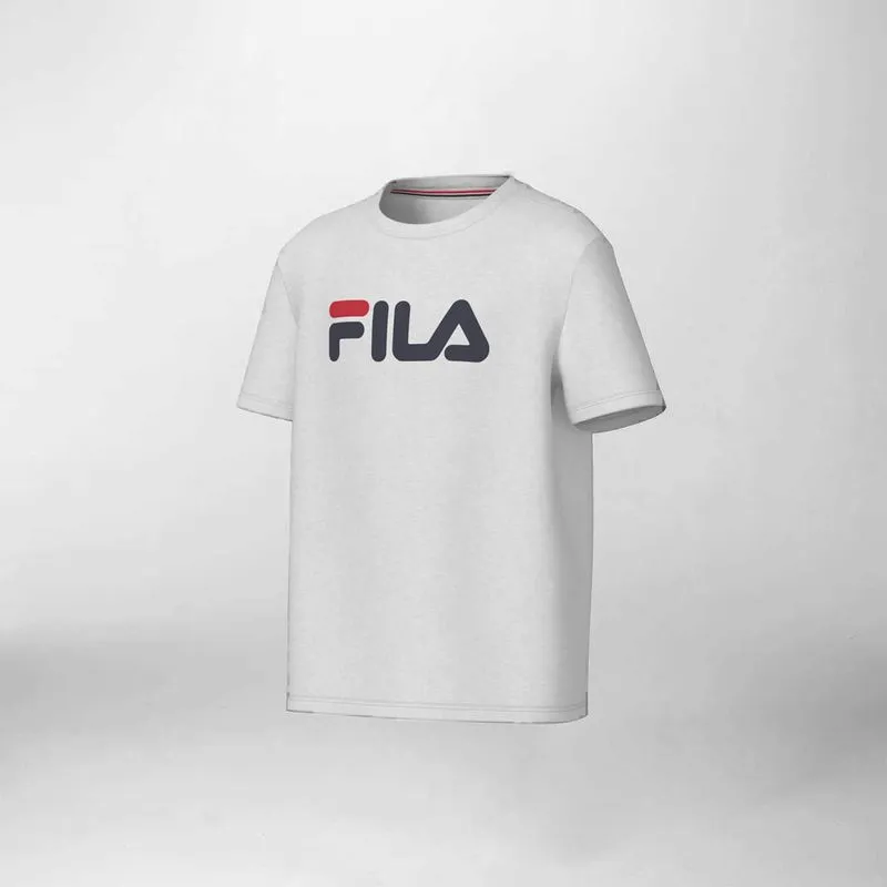REMERA JUVENIL FILA LETTER PREMIUM REMERA JUNIOR UNISEX FILA LETTER PREMIUM - BLANCO - 06