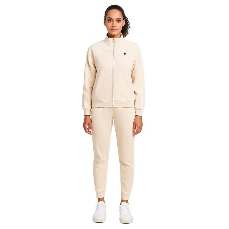 Agasalho Feminino Fila 1221755 F-Box Plush GG / Creme