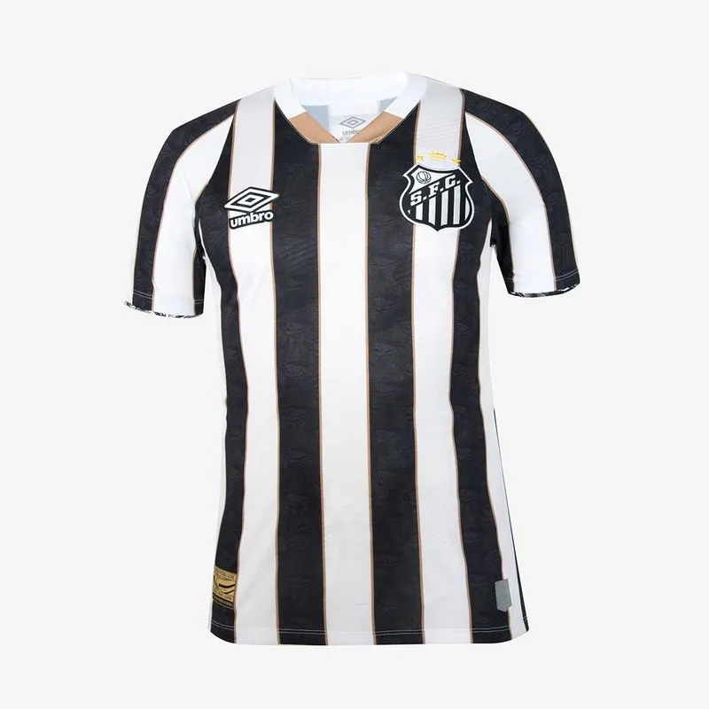 Camisa Masculina Umbro Santos Of.2 2024 Torcedor M