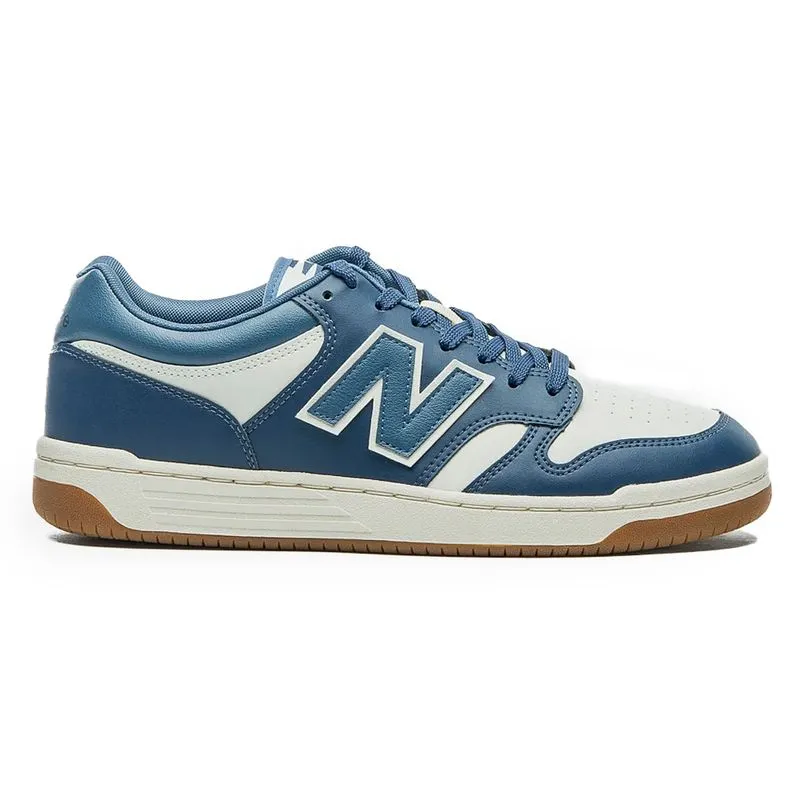 Tênis Casual New Balance 480 Masculino Azul Marinho 38