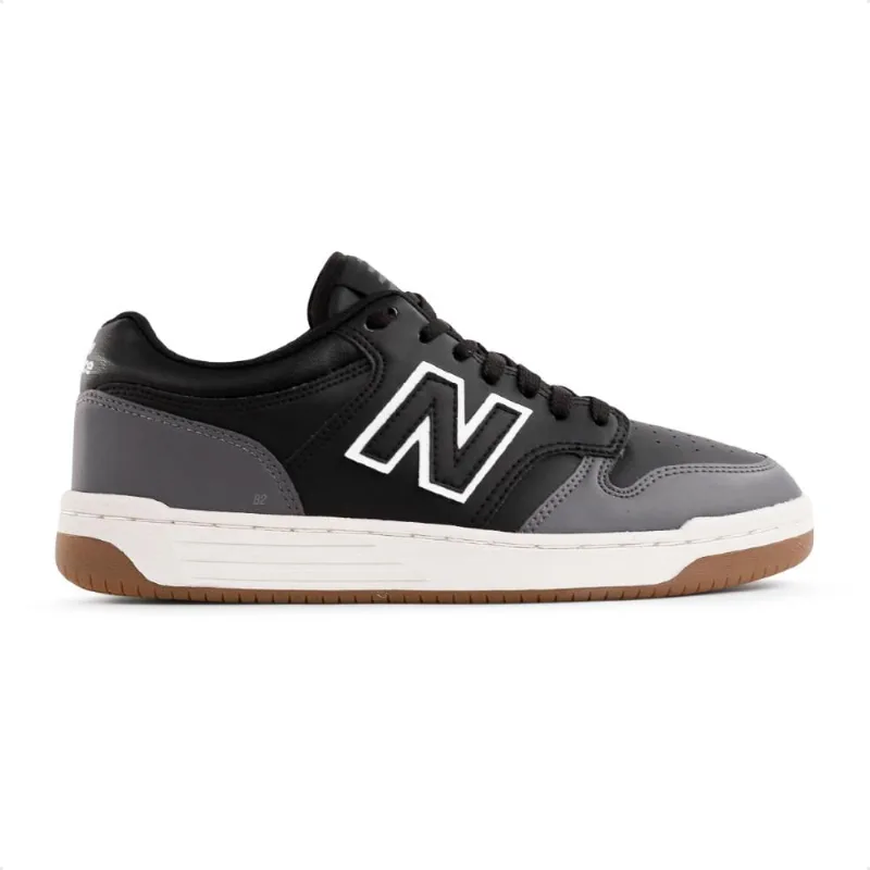 Tênis New Balance 480 Low Masculino 42 / Preto / Grafite