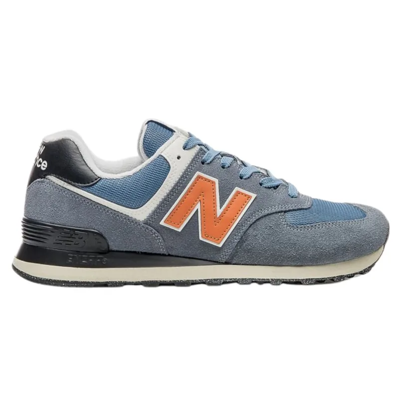 Tênis New Balance Masculino 574 v2 Cinza e Azul