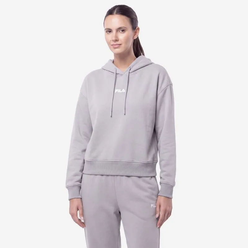 BUZO CANGURO FEMENINO FILA BASIC CLASSIC LIGHT - GRIS GLACIAL/GRIS MEDIO - XL