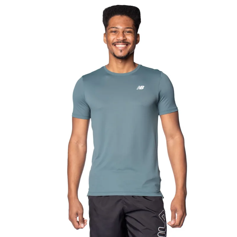 Camiseta Masculina New Balance Sport Essentials Verde - P