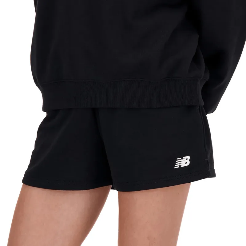 Shorts New Balance Essentials Feminino Preto M