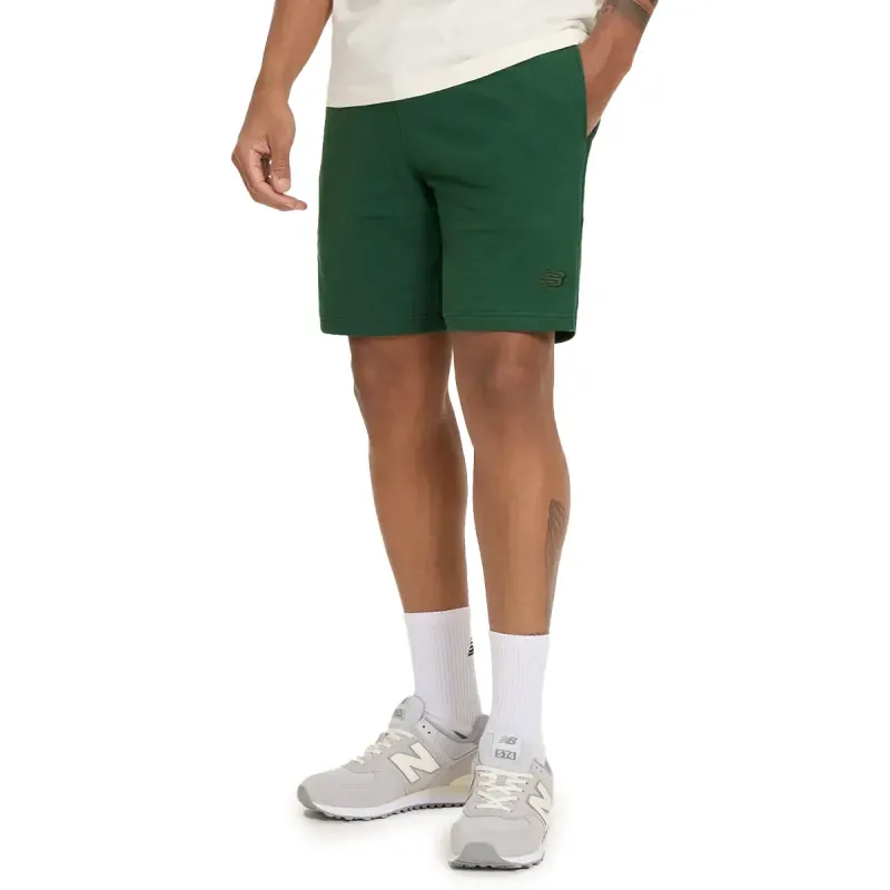 Bermuda New Balance Small Logo Masculina Verde Folha VERDE FOLHA - GG