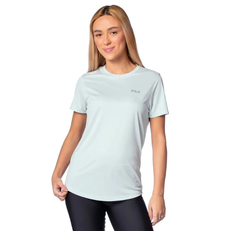 Camiseta Feminina Fila Basic Sports Iii Azul Claro - P