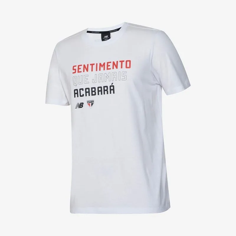 Camiseta new balance spfc sentimento masculina