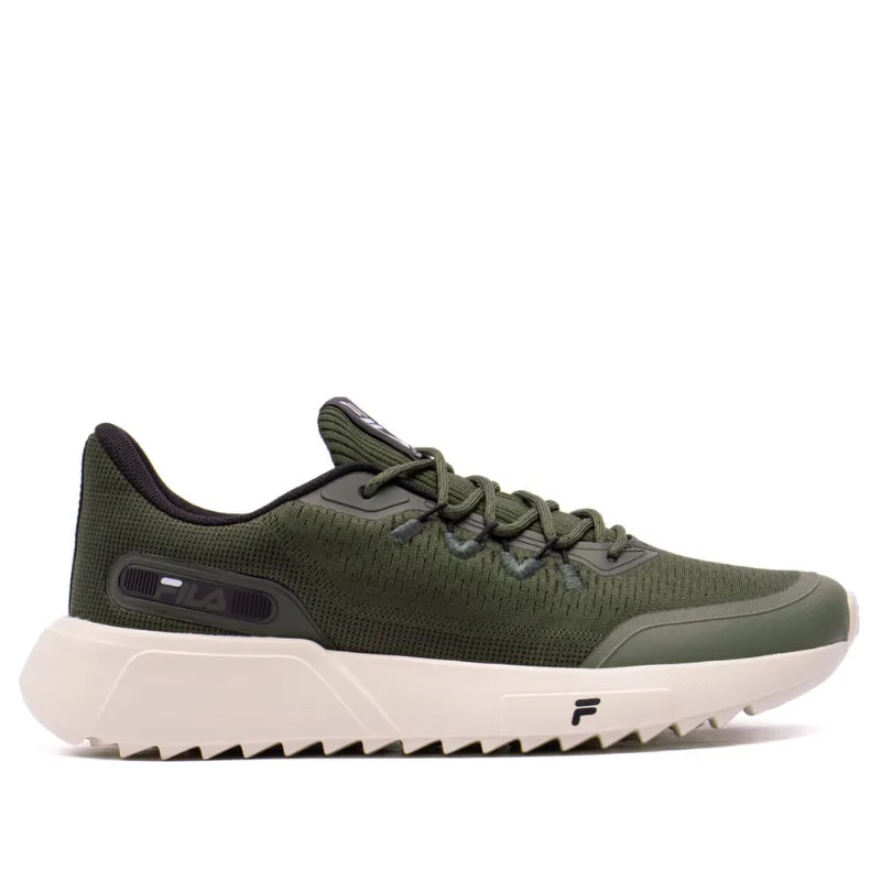 Tênis Masculino Fila Step Verde Escuro/Preto - 43