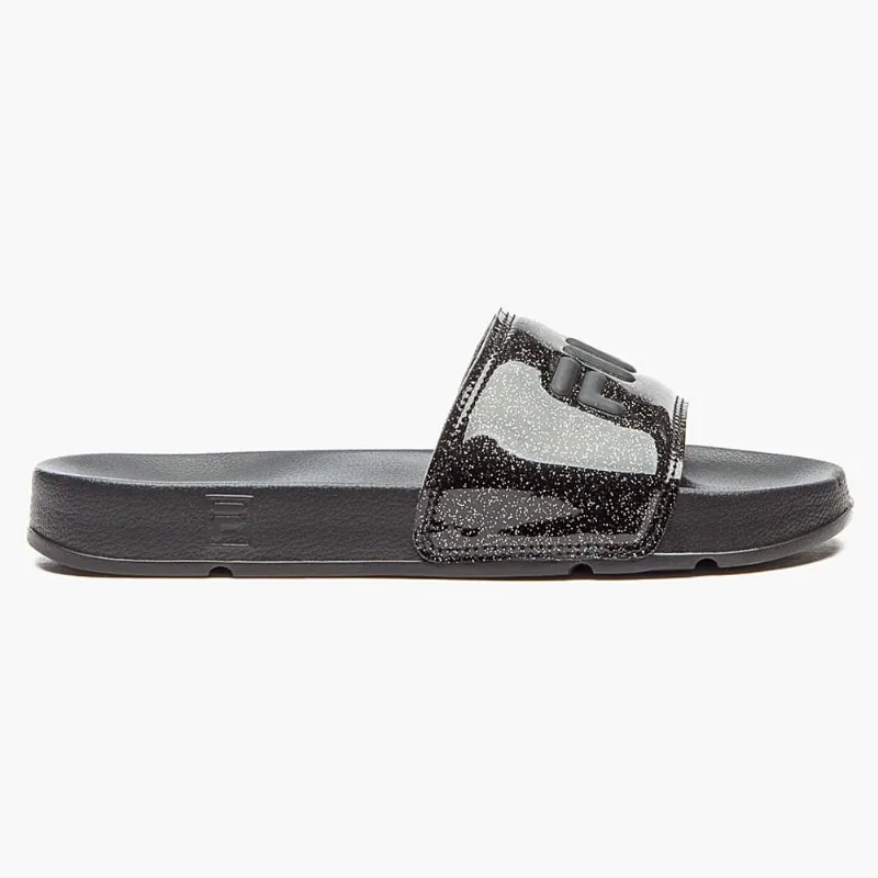 Chinelo Feminino Drifter Basic Preto Prata Fila 51A017X-6418 40