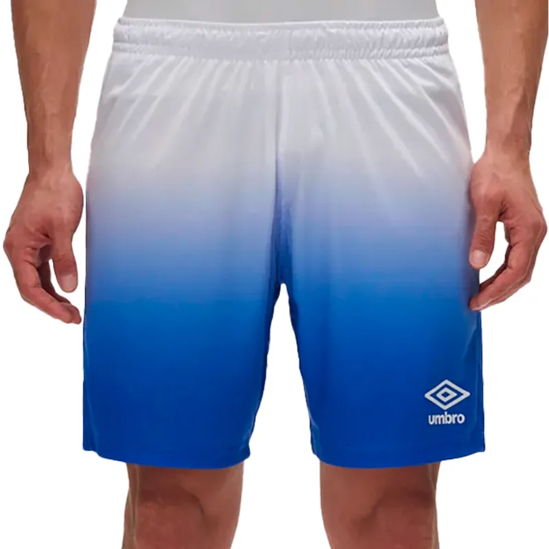 Calção Esportivo Masculino Umbro Baller II Azul Royal/Branco - GG
